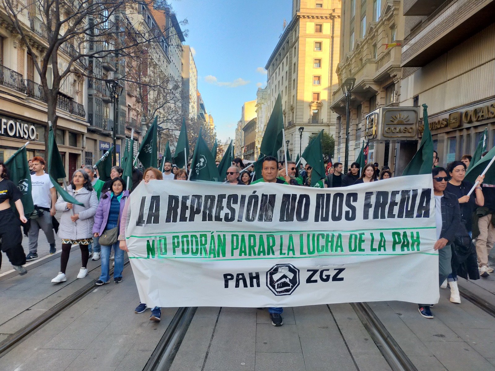 Aplazado hasta mediados de diciembre el juicio contra 19 integrantes de la PAH Zaragoza